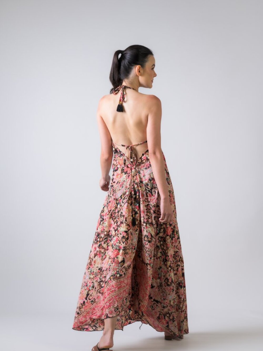 29.) Rhea Wide Leg Printed Jumpsuit (Assorted) - Picture 3 of 6